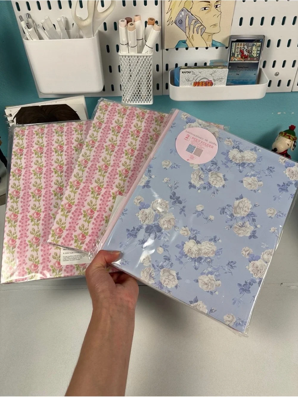 Loveshackfancy x target yoobi poly folder bundle